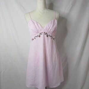 Wild Fable Light Pink Floral Mini Dress